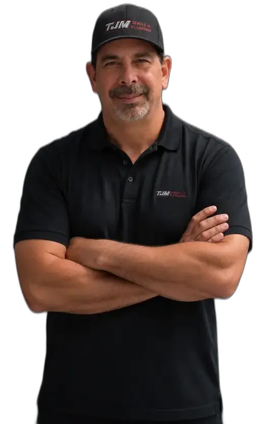 Todd Mendoza, owner of TJM Sewer & Plumbing