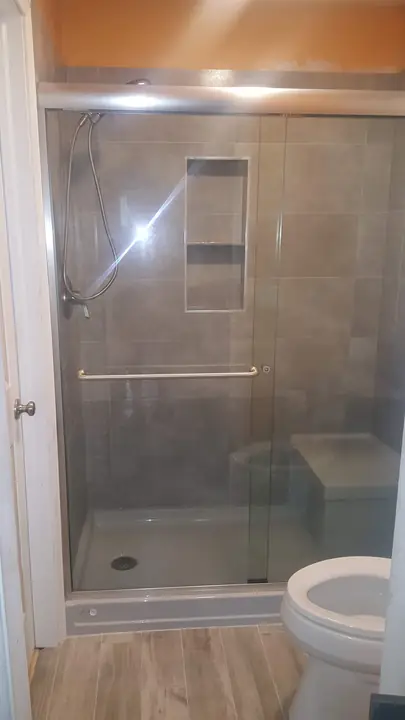 Bathroom Remodel Glass Shower Elgin Il