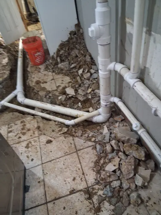 Sewer Line Repair Under Slab Drain Replacement Elgin Il