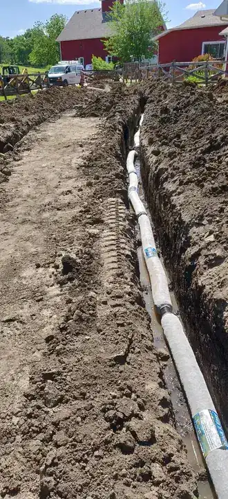 Sewer Trenching Long Run Pipe Elgin Il